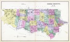 Coos County, New Hampshire State Atlas 1892